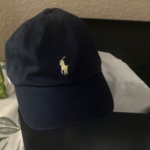 Polo by Ralph Lauren baby  Dark Blue Hat. In box ready to gift.